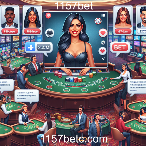 A Experiência do Dealer Ao Vivo no 1157bet